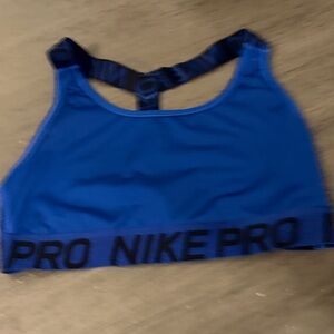 Nike Pro Royal Blue Sports Bra